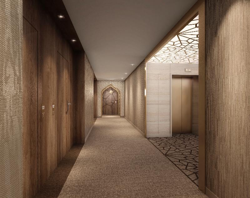 Sheraton Makkah Jabal Al Kaaba Hotel Mecca Екстер'єр фото A corridor